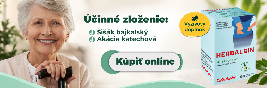 Inzercia: HERBALGIN, výživový doplnok, balenie 30 tabliet