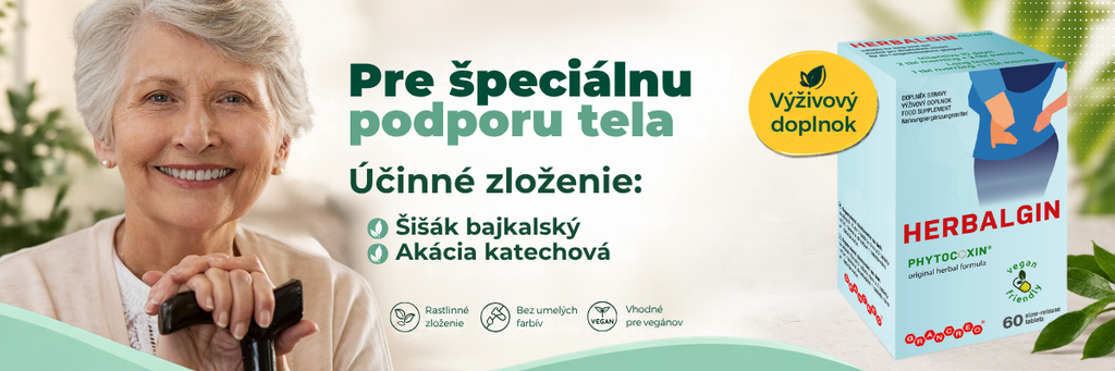 Inzercia: HERBALGIN, výživový doplnok, balenie 30 tabliet